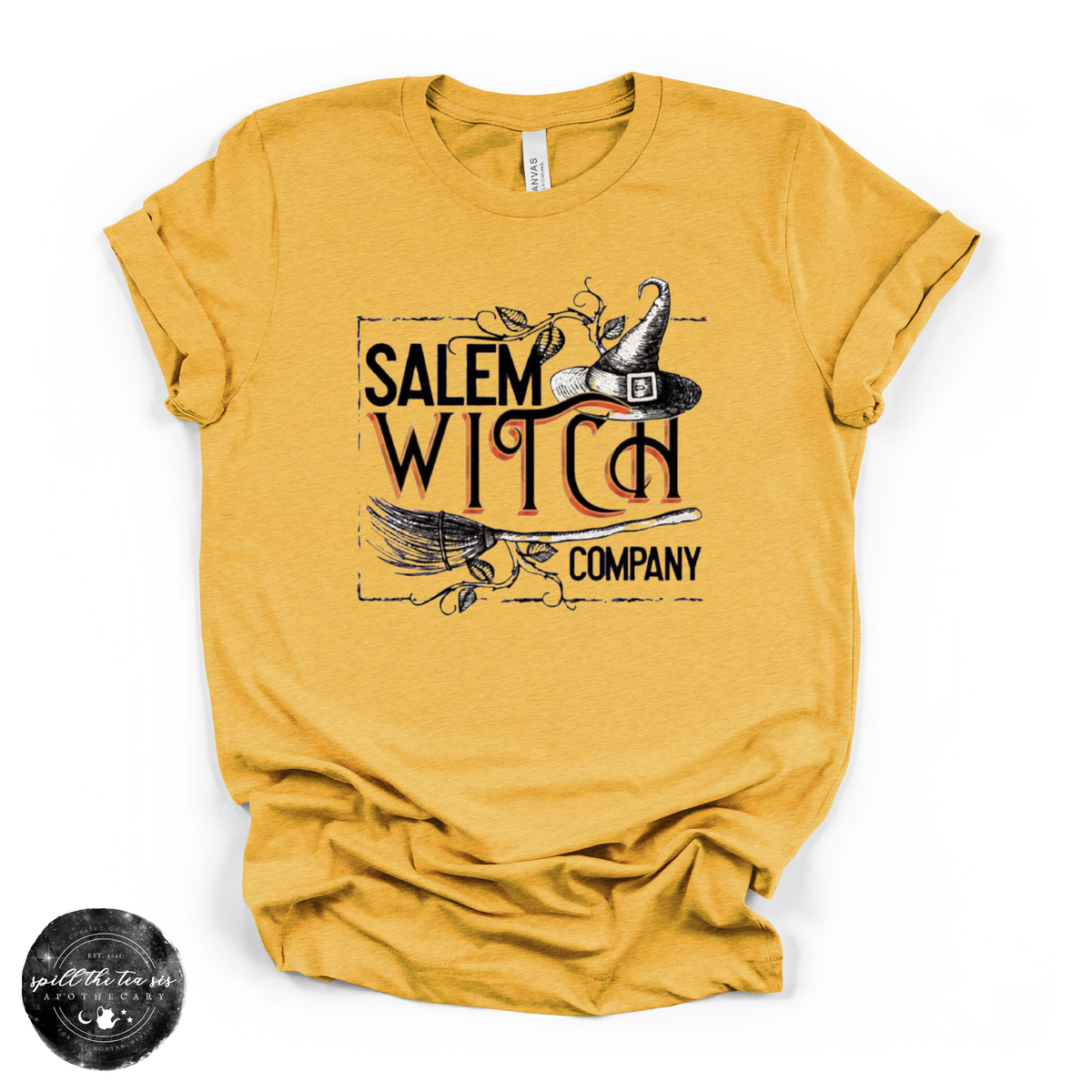 Salem Witch Company Tee | Vintage Witchy Graphic T-Shirt