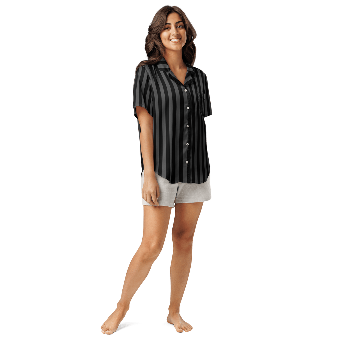Nevermore Nights Silky Pajama Top