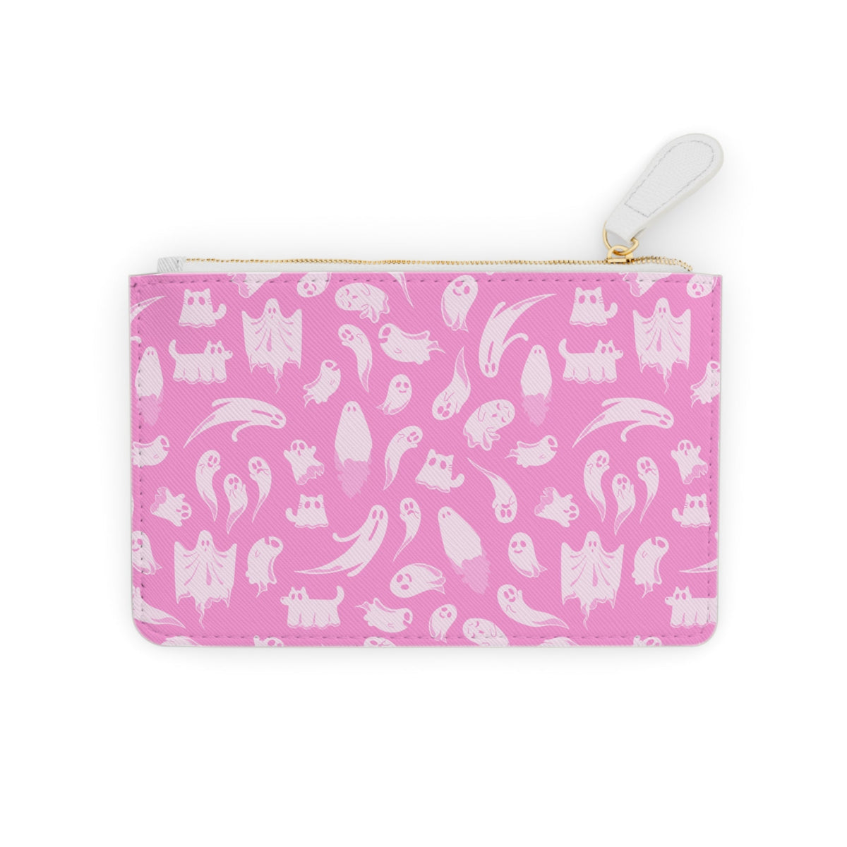 Pretty in Pink Ghost Mini Clutch Bag