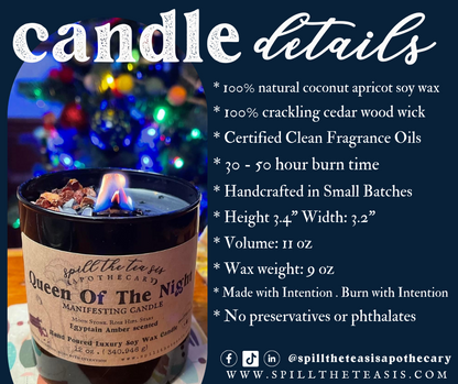 Let’s Get Cozy Intention Candle | Warm Spiced Soy Candle