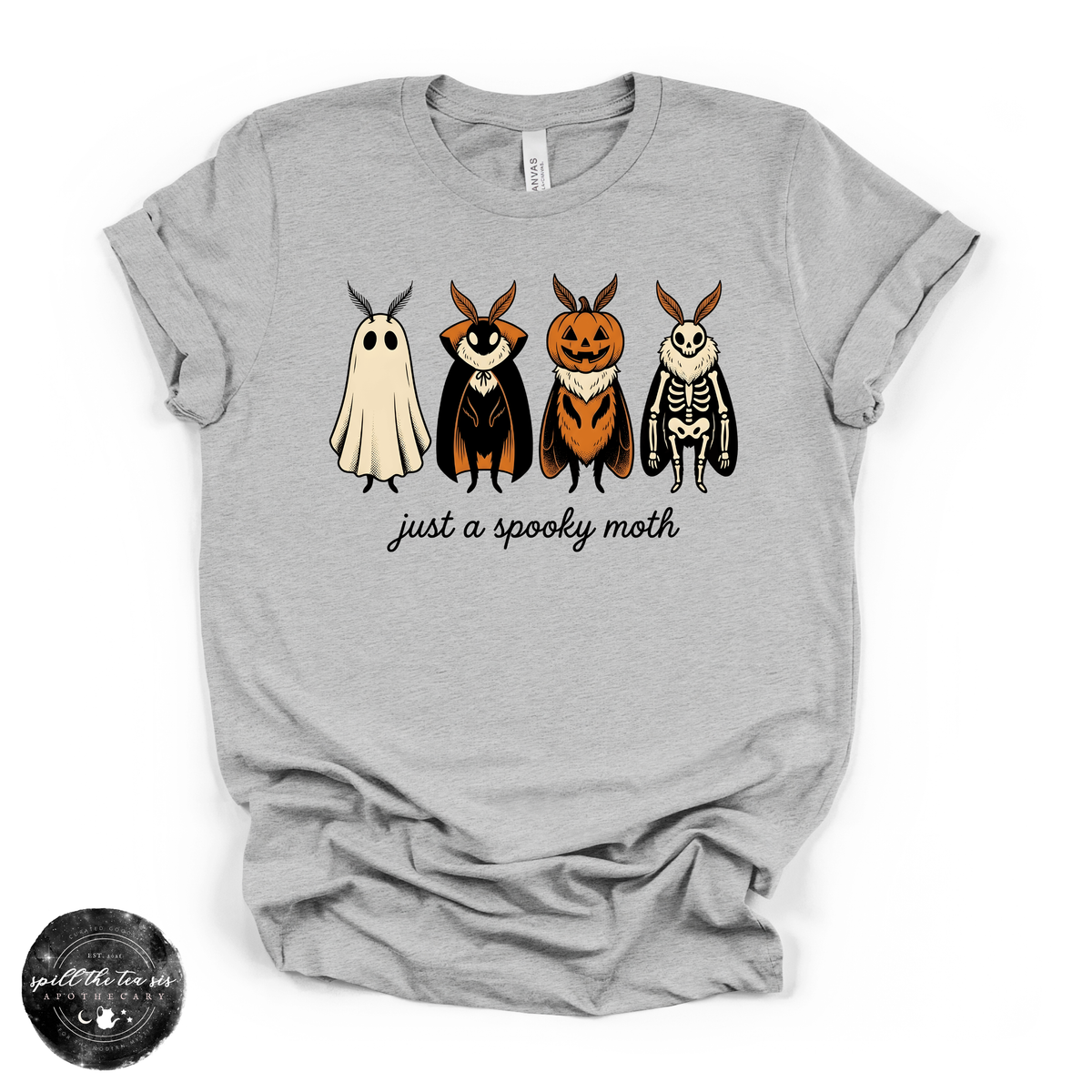 Spooky Moth(man) Tee | Cryptid Graphic T-Shirt
