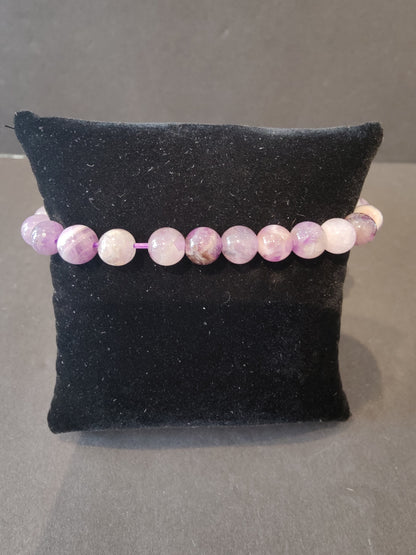 Beaded Stone Bracelet 8mm