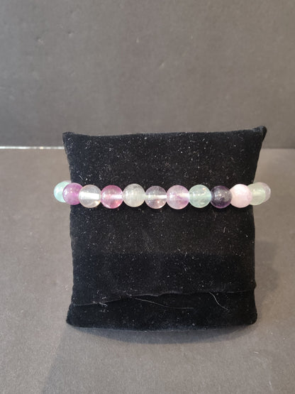 Beaded Stone Bracelet 8mm