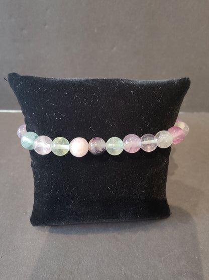 Beaded Stone Bracelet 8mm