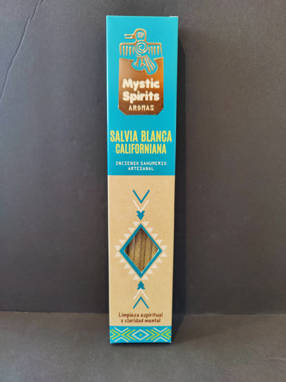 Mystic Spirits White Sage Smudge Incense 8pk