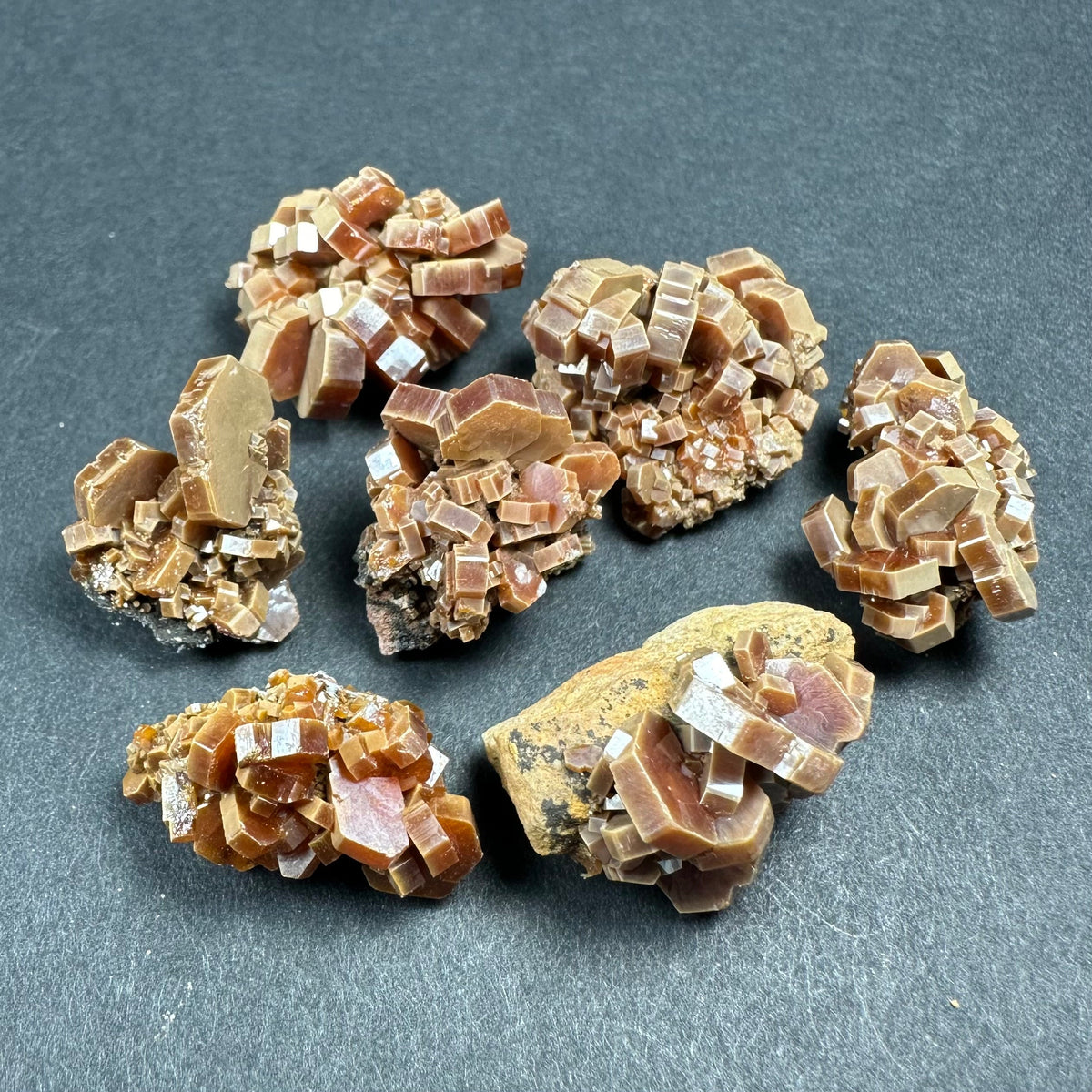 Thumbnail Specimens in Acrylic Box from Morocco