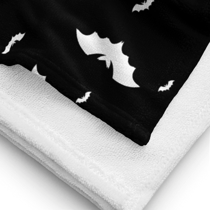 Blackout Batty Beach Towel