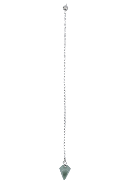 Green Aventurine Crystal Pendulum