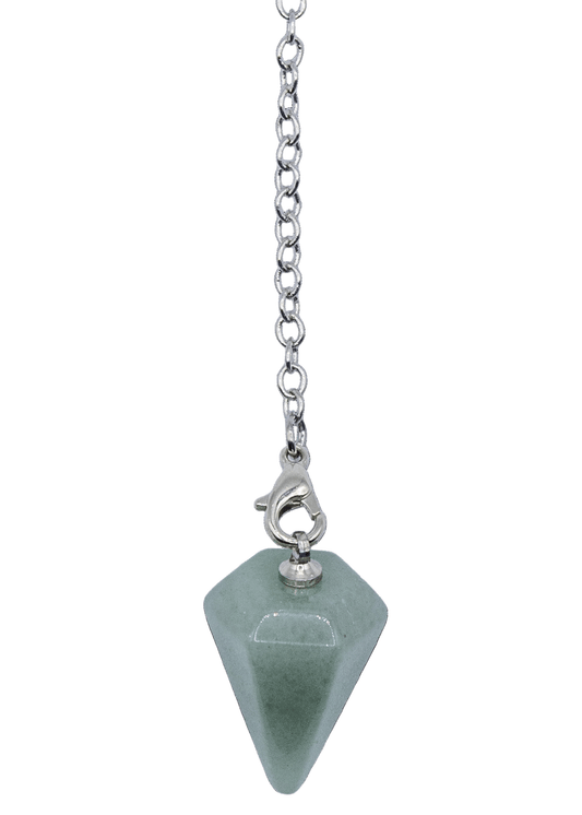 Green Aventurine Crystal Pendulum