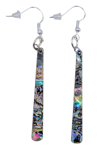Hanging Abalone Shell Earrings