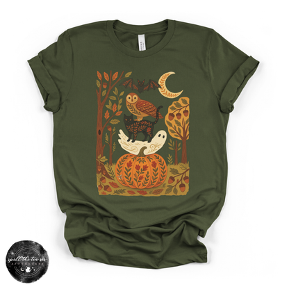Fall Stack Tee | Cozy Autumn Icons Graphic T-Shirt