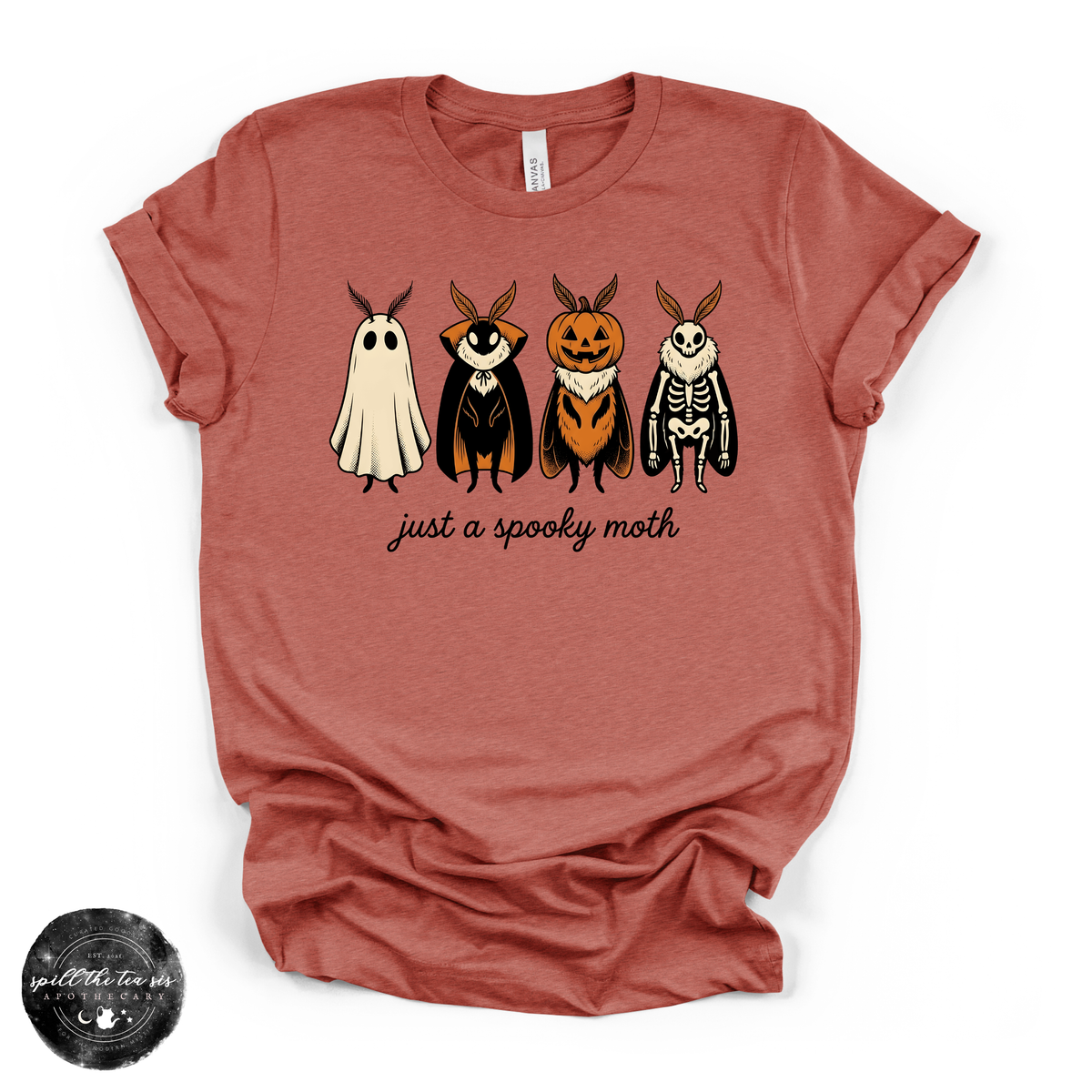 Spooky Moth(man) Tee | Cryptid Graphic T-Shirt