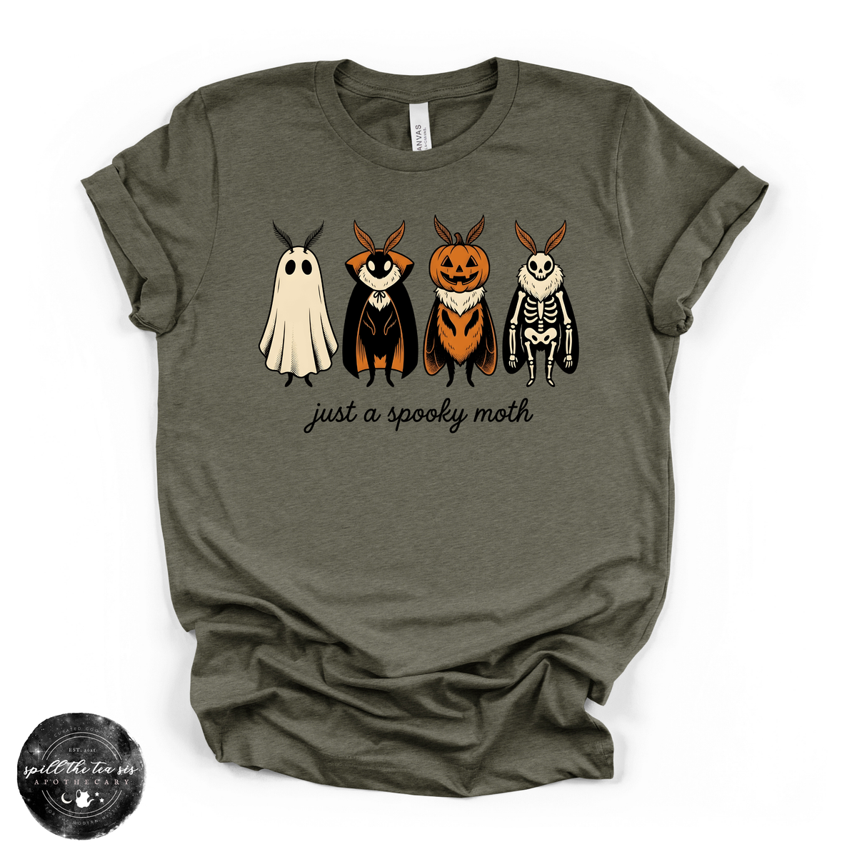 Spooky Moth(man) Tee | Cryptid Graphic T-Shirt