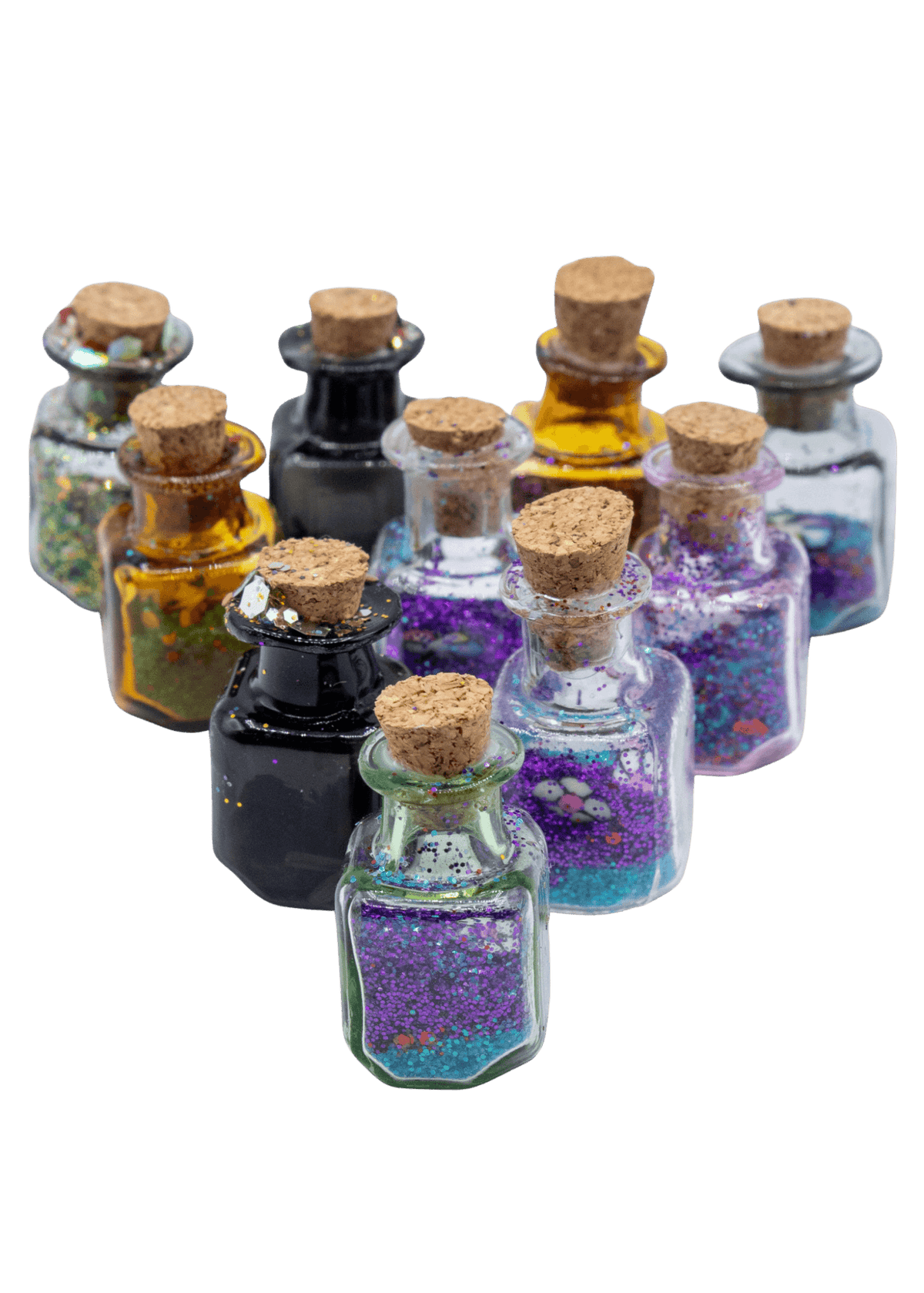 Mini Glitter Potion-Spell Jar