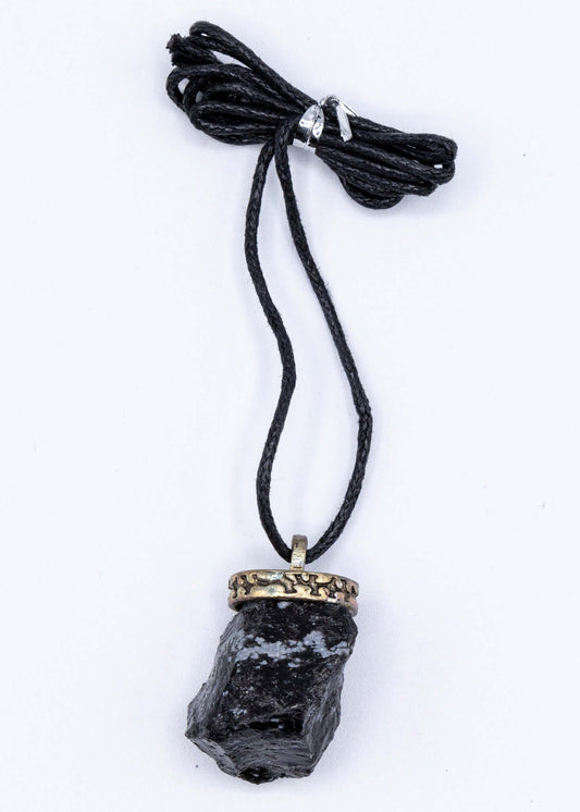 Obsidian Crystal Necklace