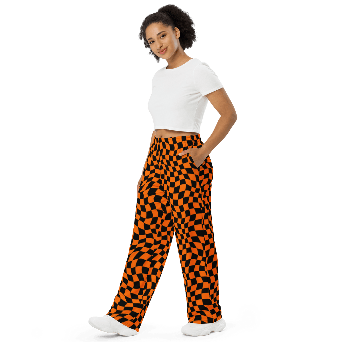 October Tiles Wide Leg Lounge Pants