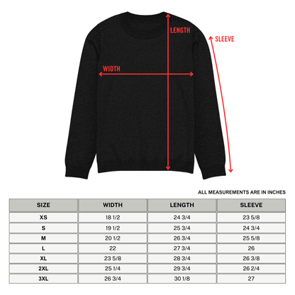 Pugsley Print Knit Crewneck Sweater