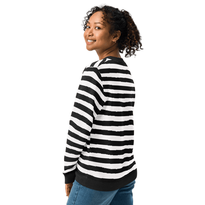 Pugsley Print Knit Crewneck Sweater