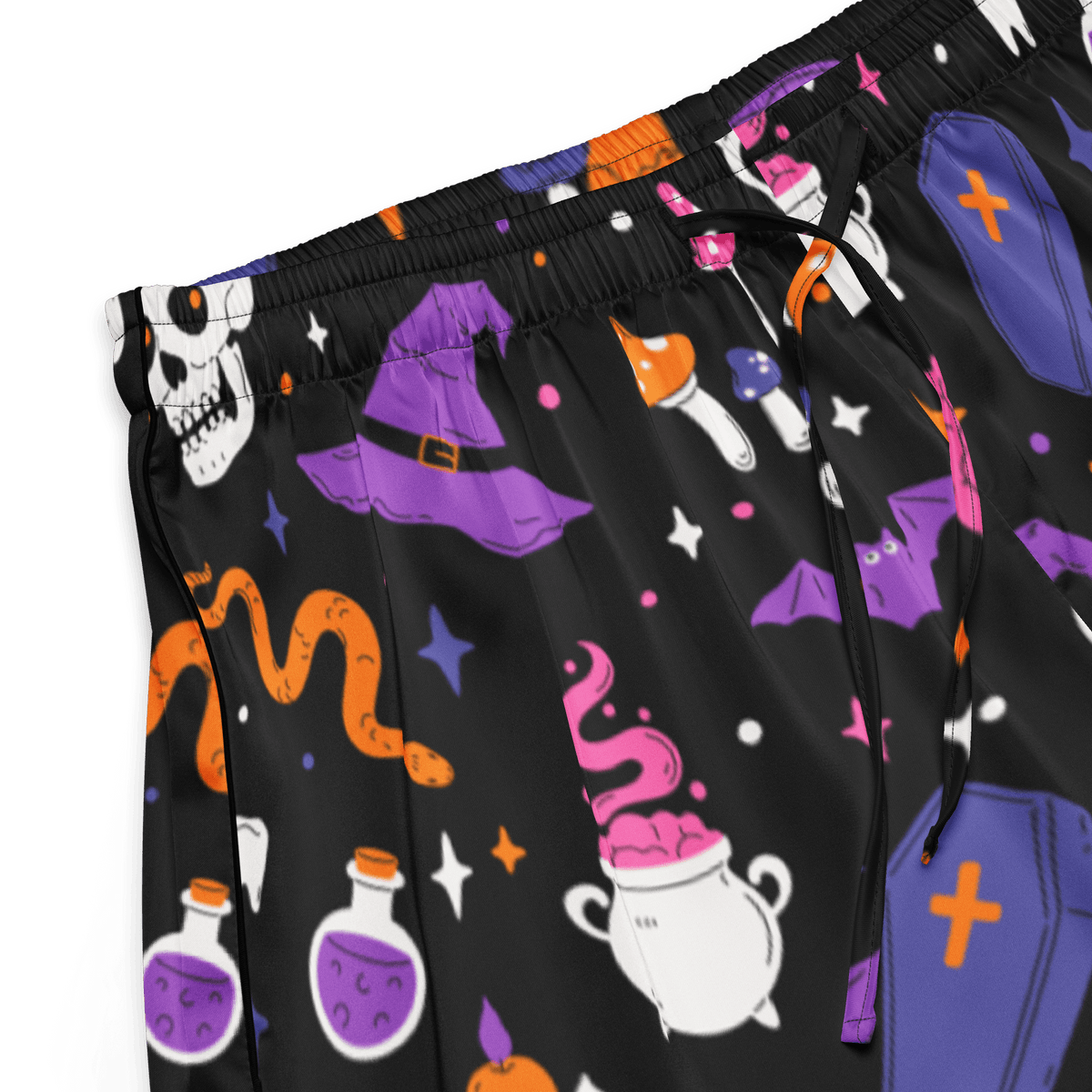 Witch's Whimsy Silky Pajama Shorts